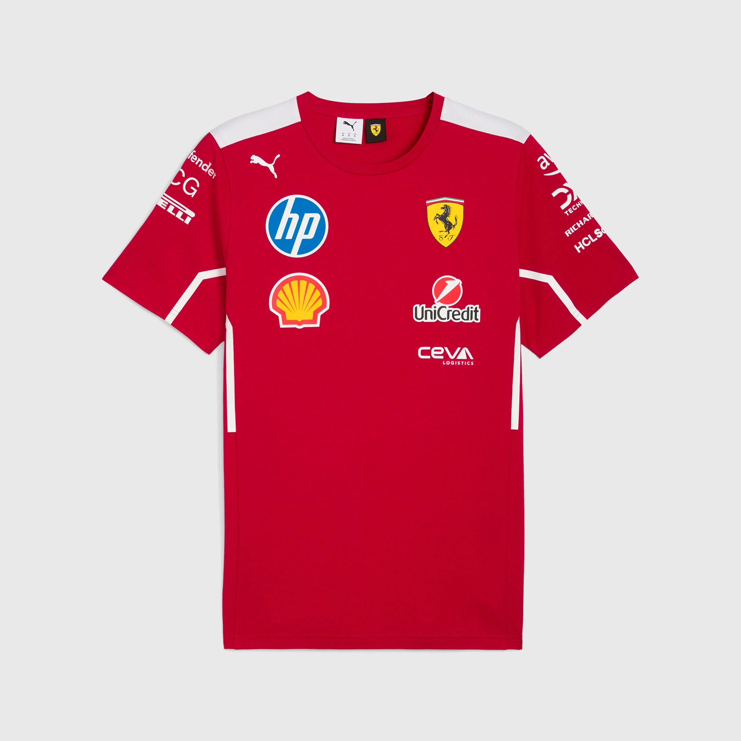 2025 SCUDERIA FERRARI Official F1 Women's Team T-Shirt