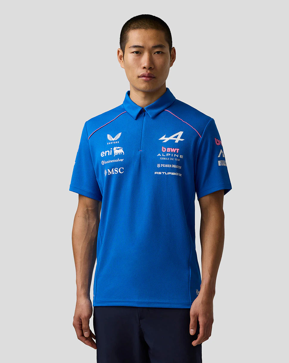 2026 ALPINE F1 Official Team Polo Shirt
