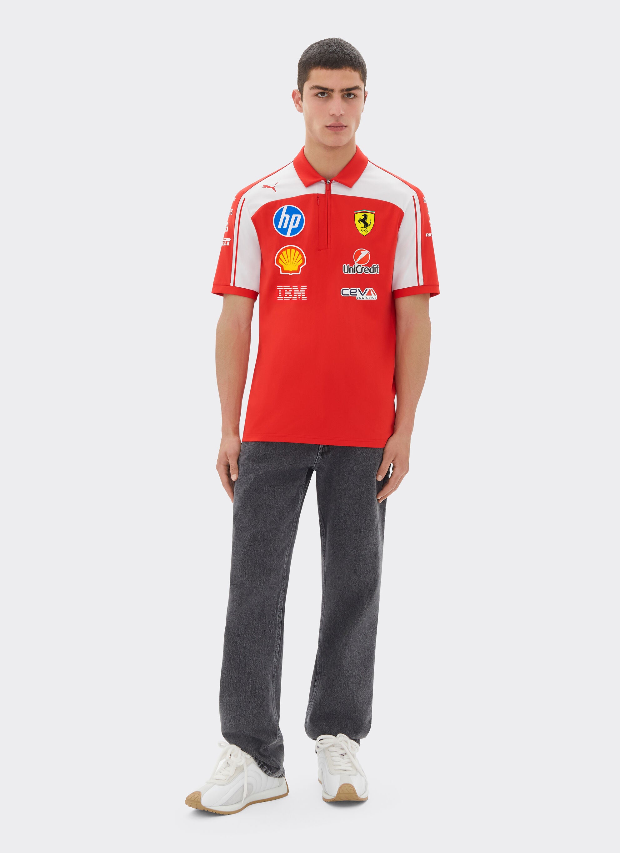 2026 SCUDERIA FERRARI Official F1 Authentic Team Polo Shirt