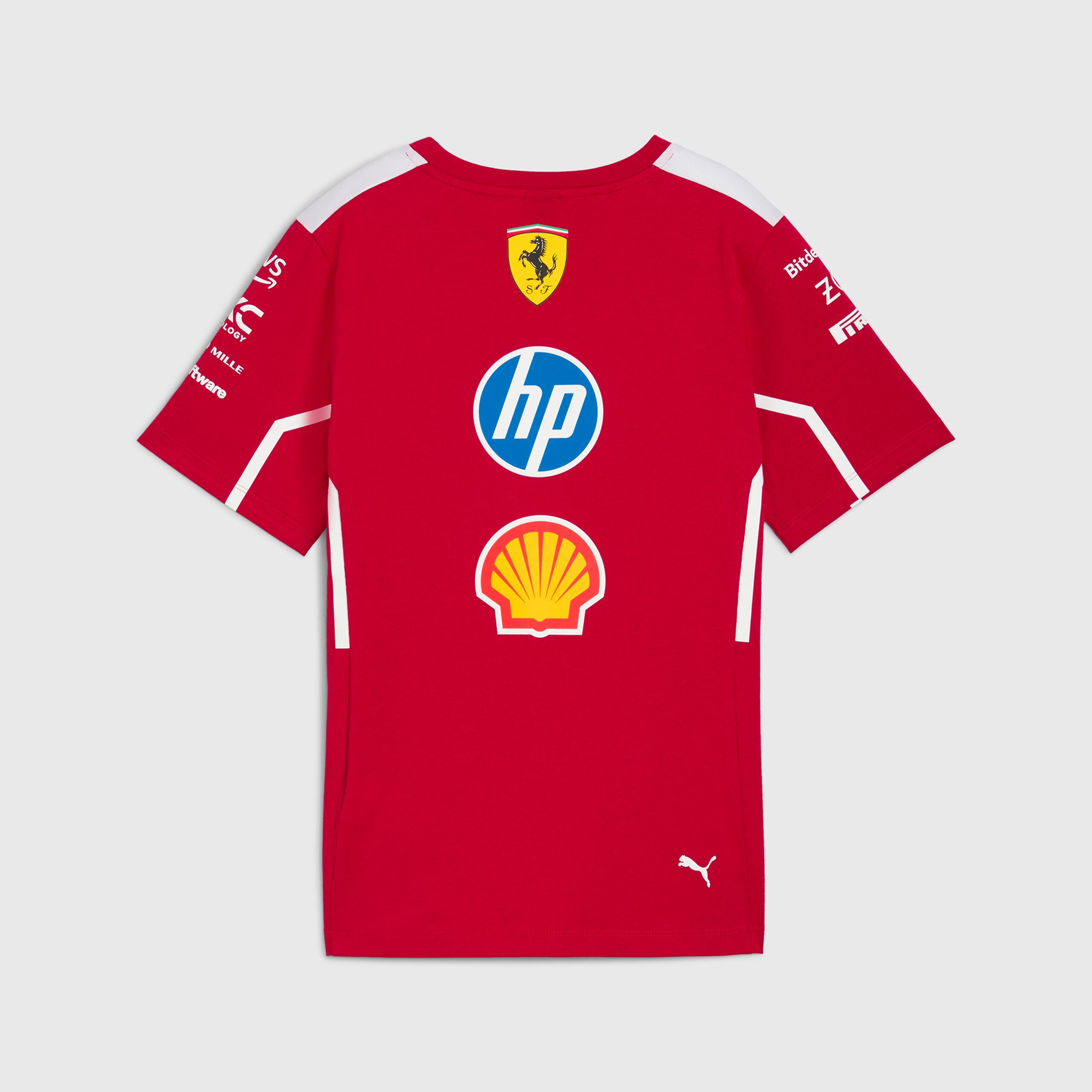 Back view of 2025 Ferrari F1 Team T-Shirt