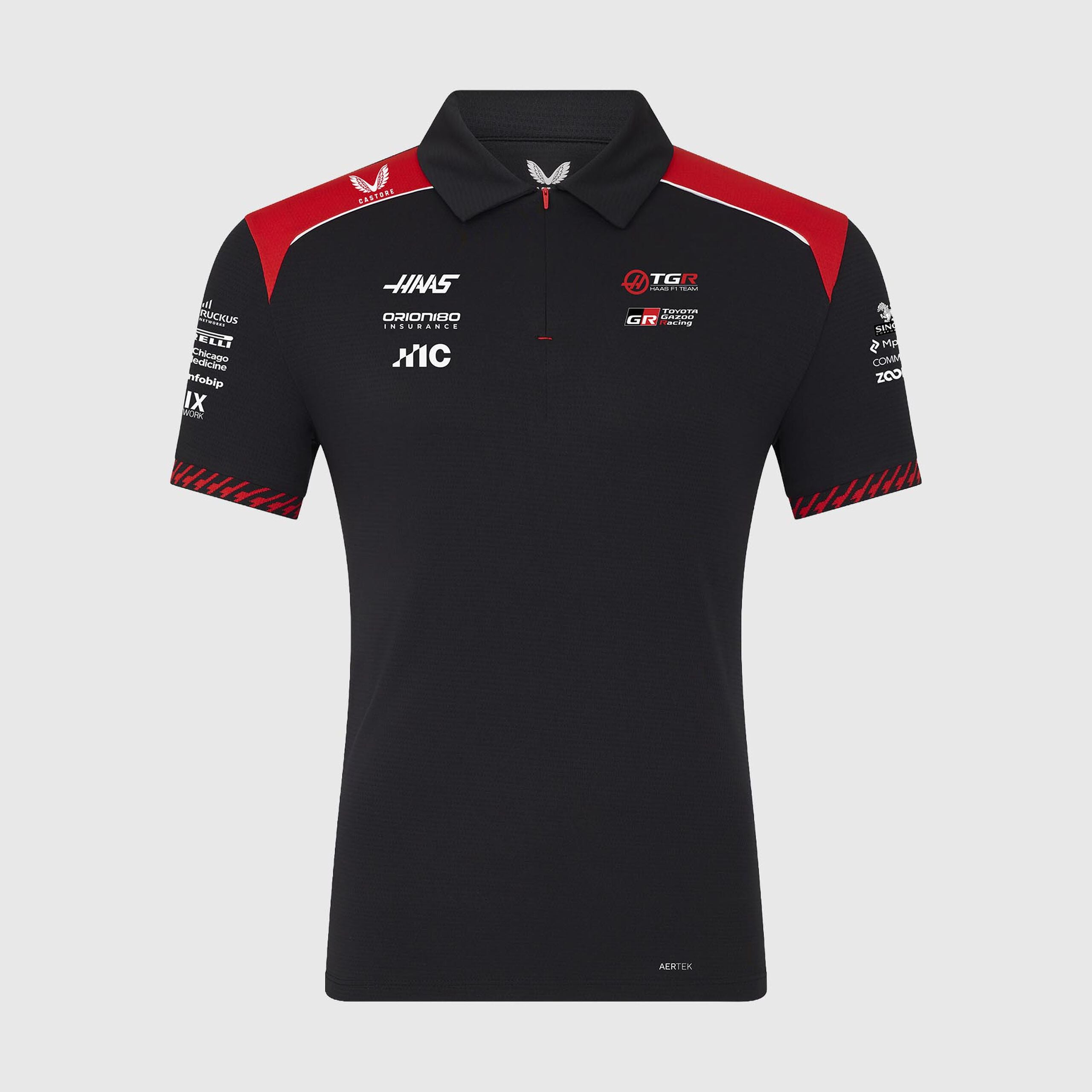2026 HAAS F1 Official Team Polo Shirt