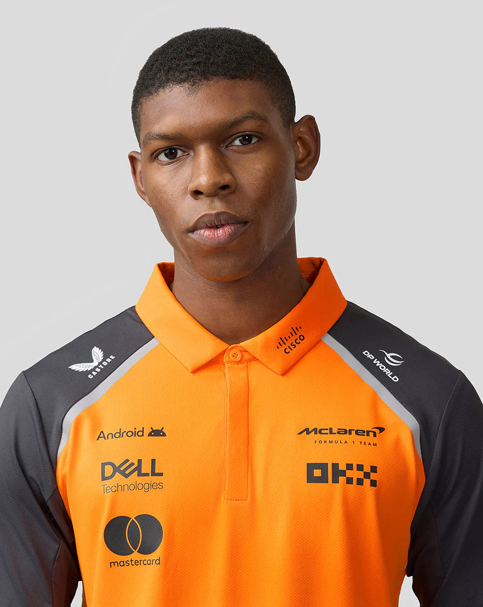 2025 MCLAREN F1 Official Team Polo Shirt