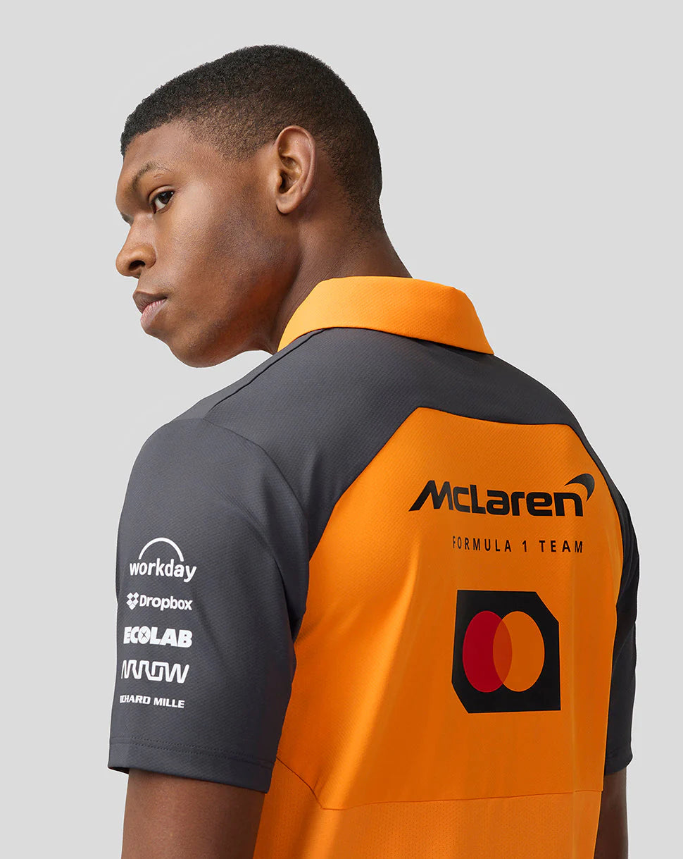 2025 MCLAREN F1 Official Team Polo Shirt