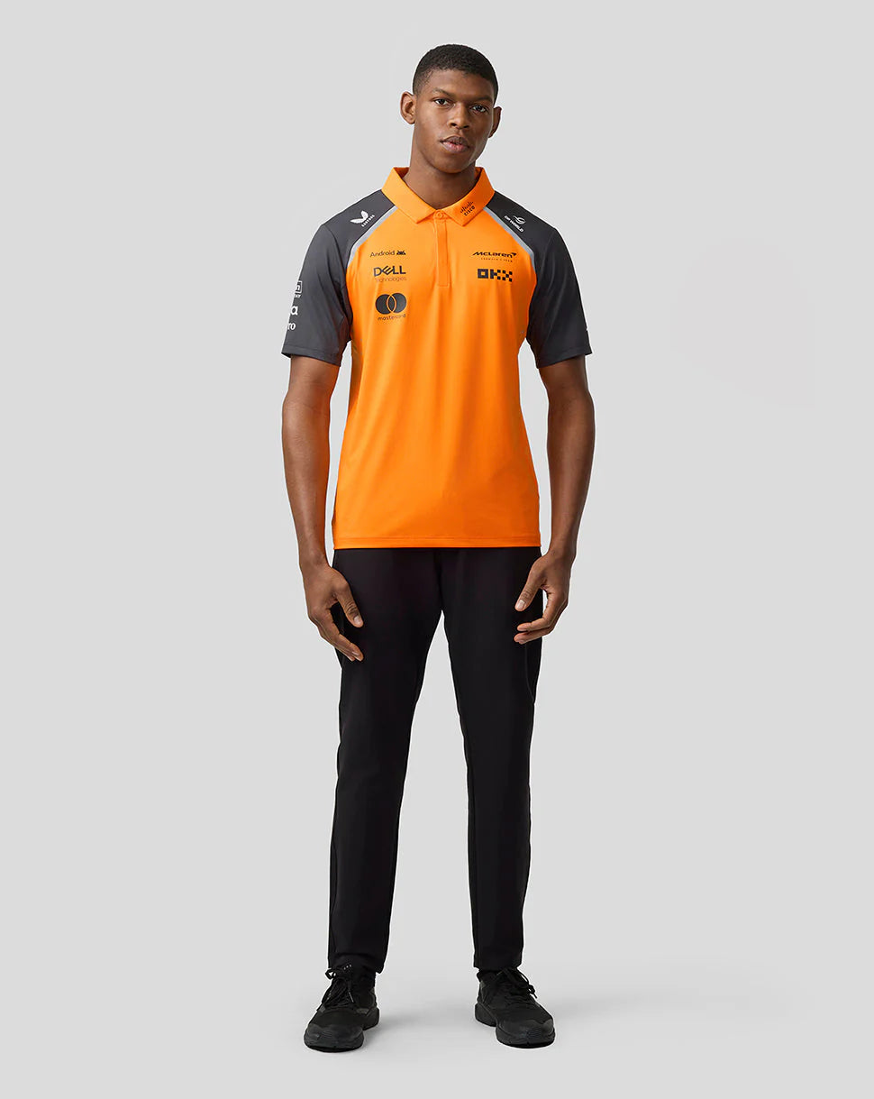 2025 MCLAREN F1 Official Team Polo Shirt