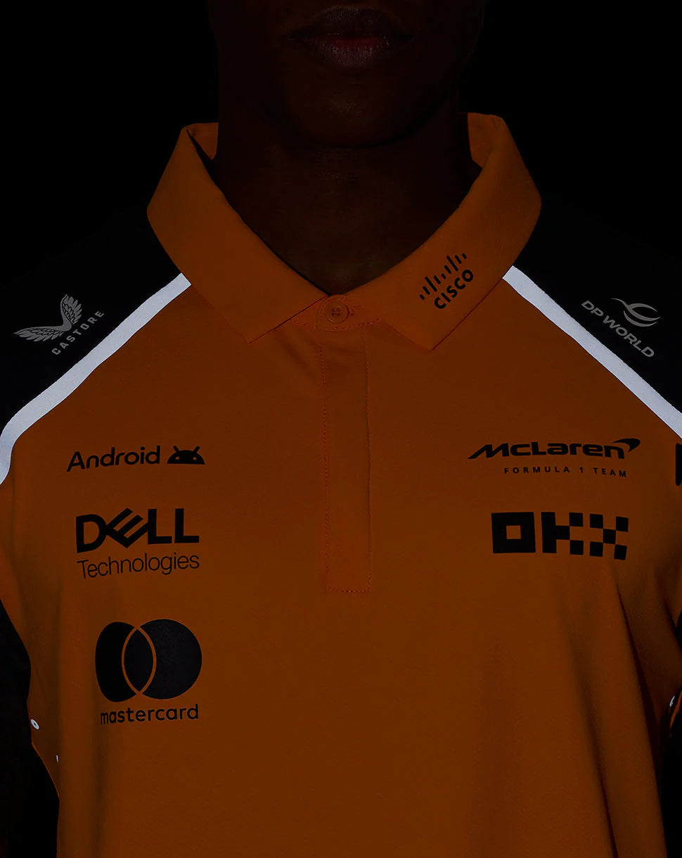 2025 MCLAREN F1 Official Team Polo Shirt