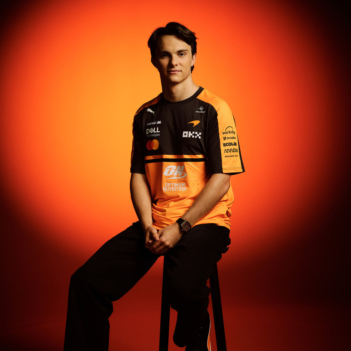 2026 MCLAREN OFFICIAL F1 PUMA TEAM T-SHIRT