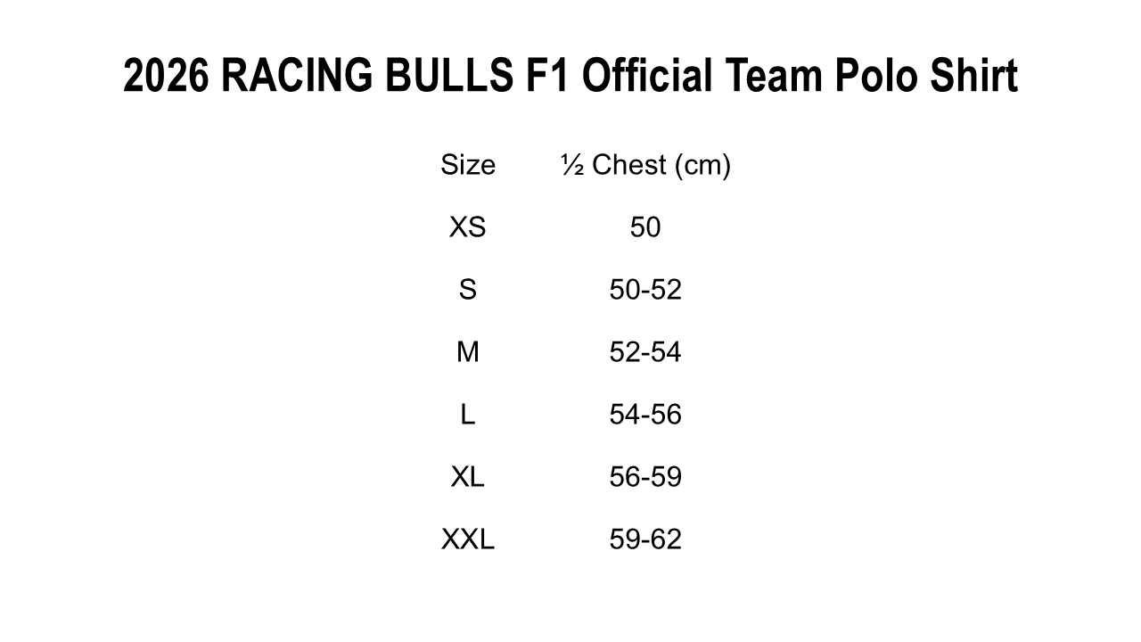 2026 RACING BULLS OFFICIAL TEAM POLO SHIRT