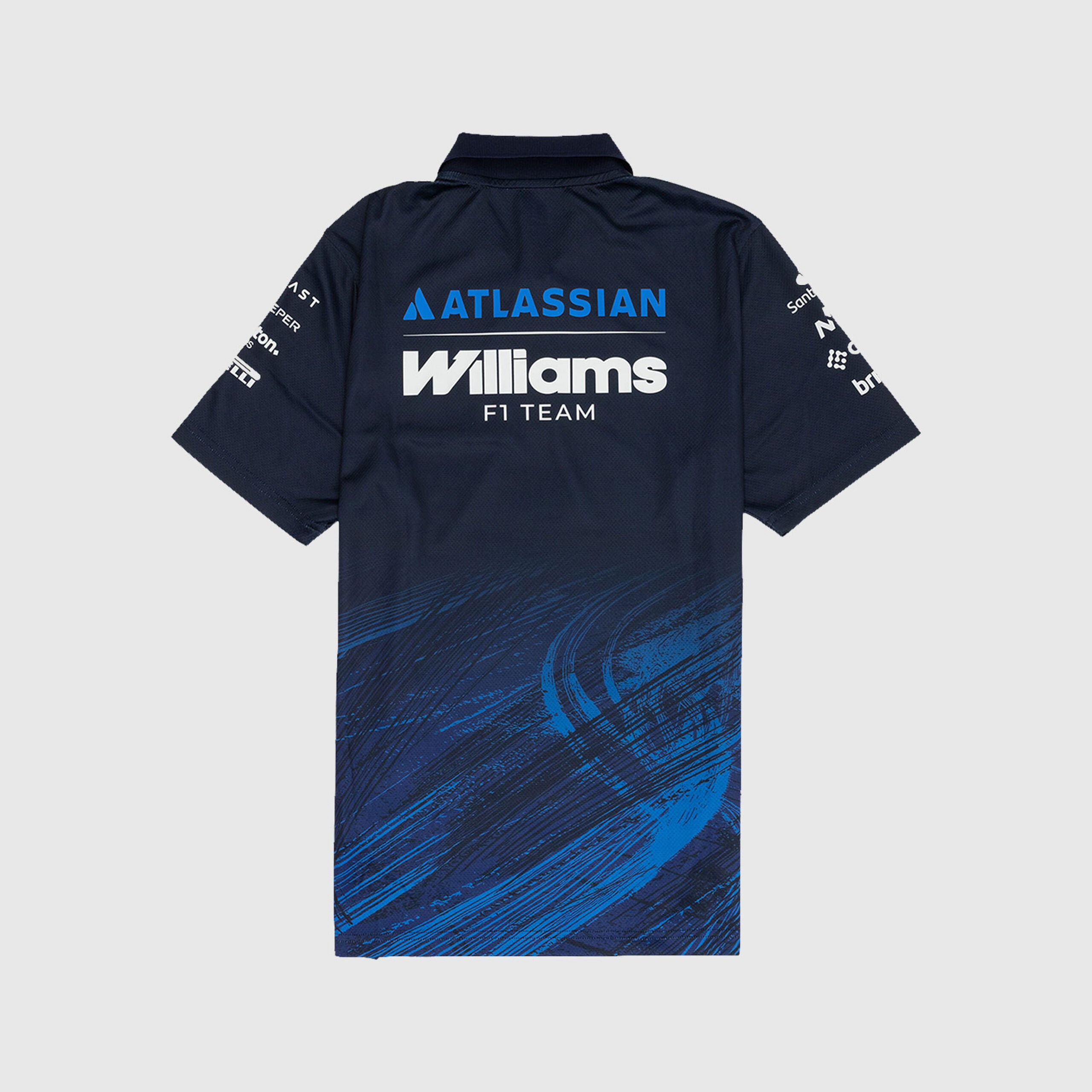 2026 ATLASSIAN WILLIAMS F1 TEAM LINE TECH POLO SHIRT