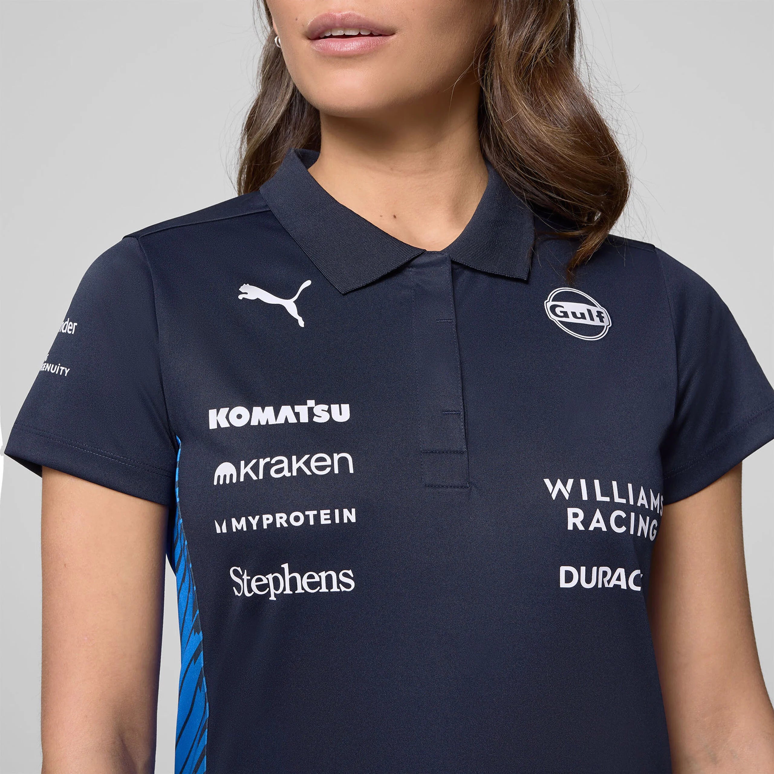 2025 WILLIAMS RACING Official F1 Women's Team Polo Shirt
