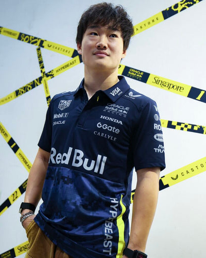 [COMING SOON] 2025 RED BULL RACING HYPEBEAST Special Edition Team Polo Shirt