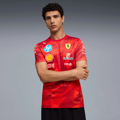 2025 SCUDERIA FERRARI Official F1 Las Vegas Team T-Shirt