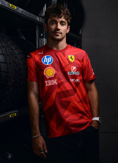 2025 SCUDERIA FERRARI Official F1 Las Vegas Team T-Shirt