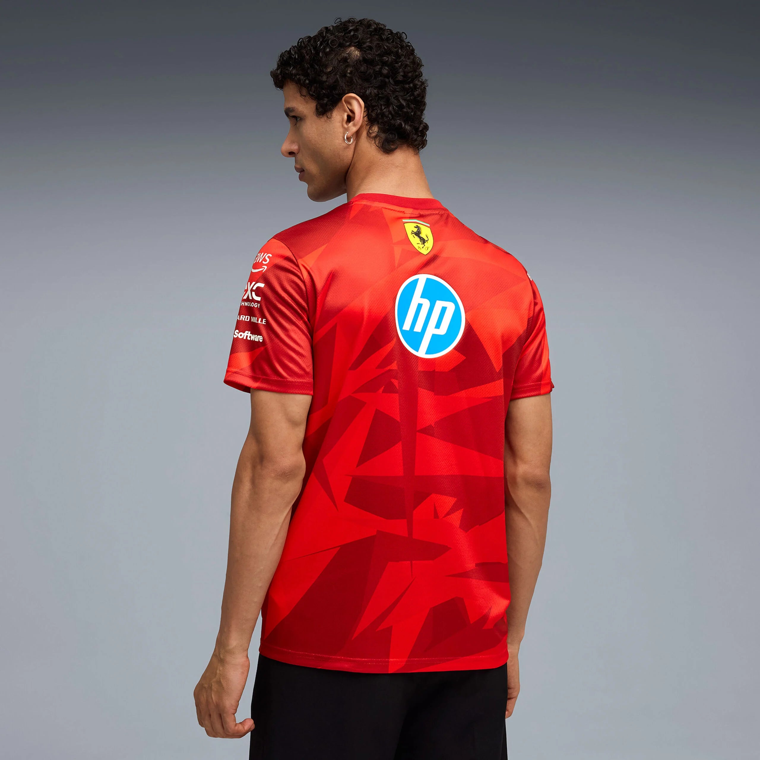 2025 SCUDERIA FERRARI Official F1 Las Vegas Team T-Shirt