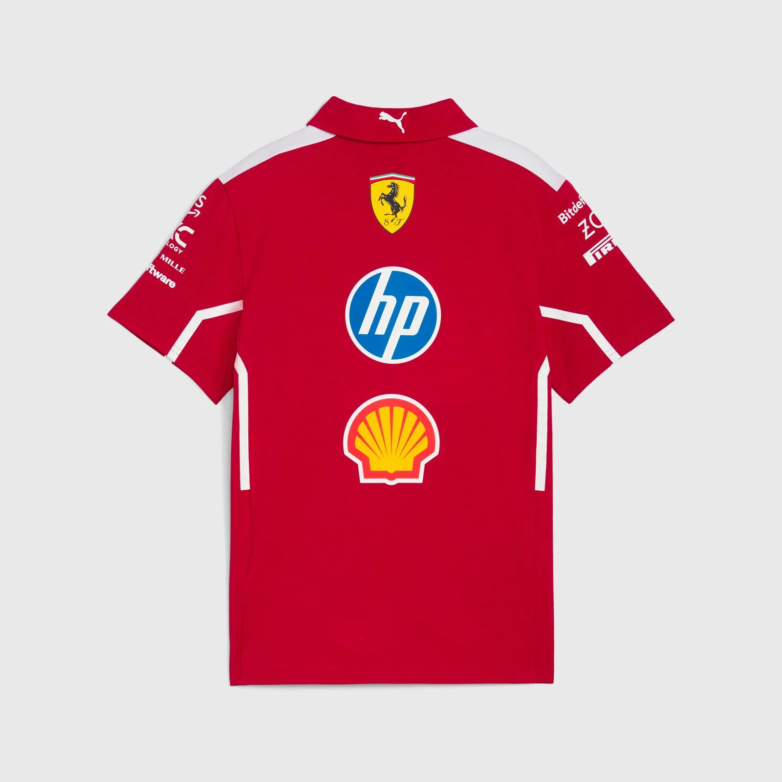 PRE-ORDER 2025 SCUDERIA FERRARI Official F1 Team Polo Shirt