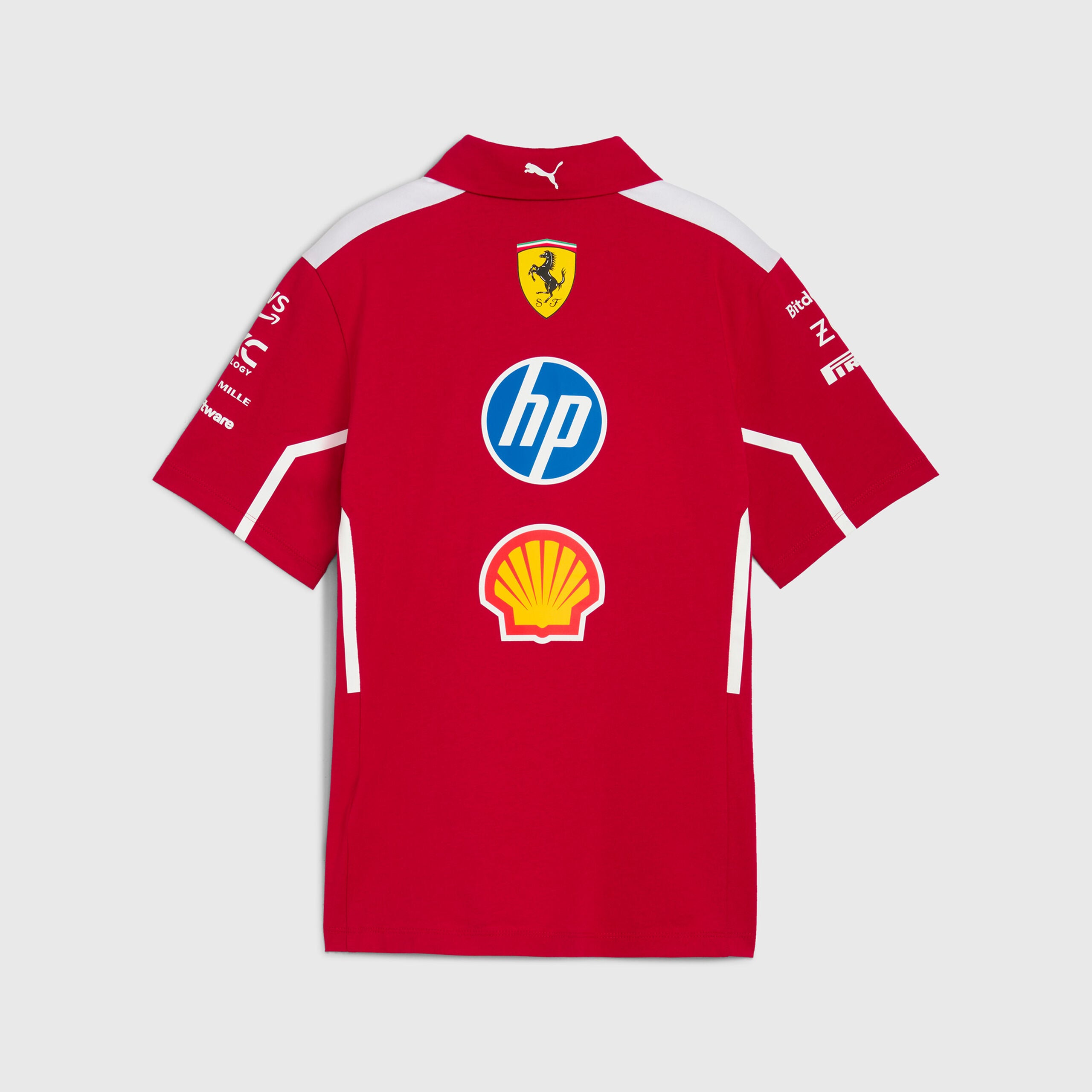 2025 SCUDERIA FERRARI Official F1 Women's Team Polo Shirt