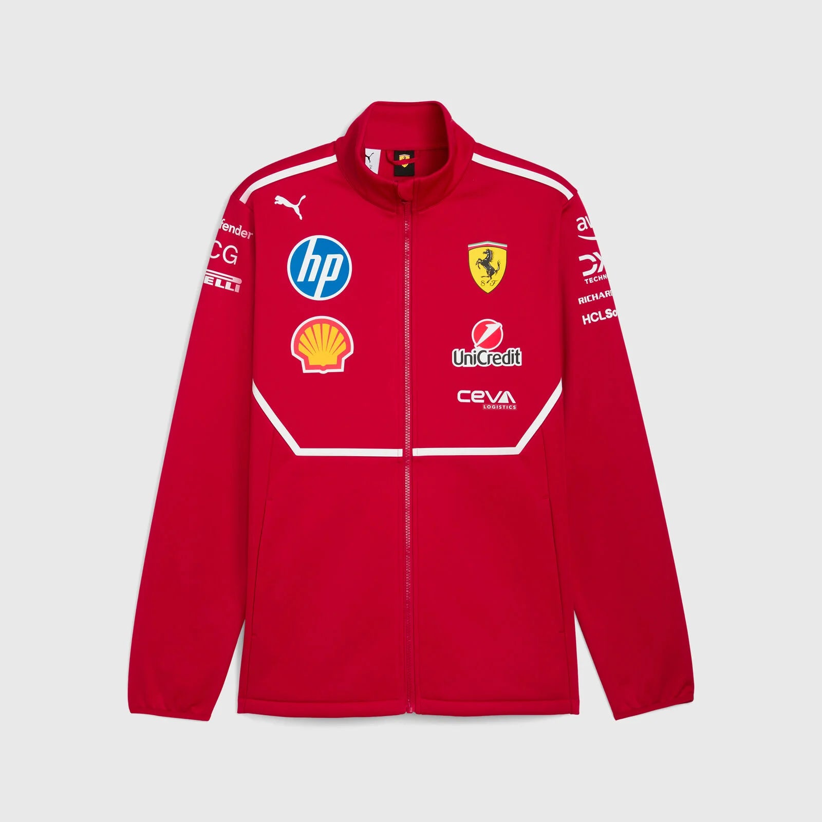 2025 SCUDERIA FERRARI Official F1 Team Softshell Jacket