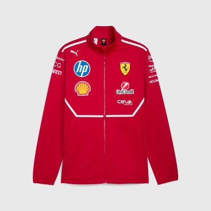 2025 SCUDERIA FERRARI Official F1 Team Softshell Jacket