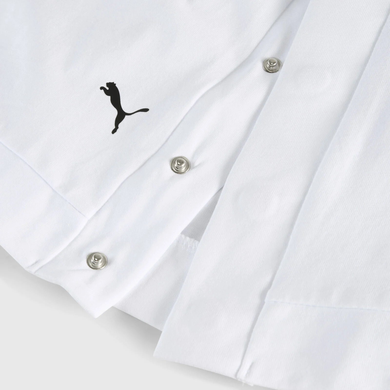 2025 Ferrari Miami Oversized White T-Shirt Button
