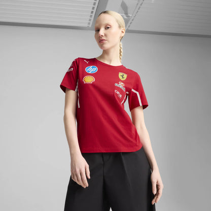 2025 SCUDERIA FERRARI Official F1 Women's Team T-Shirt