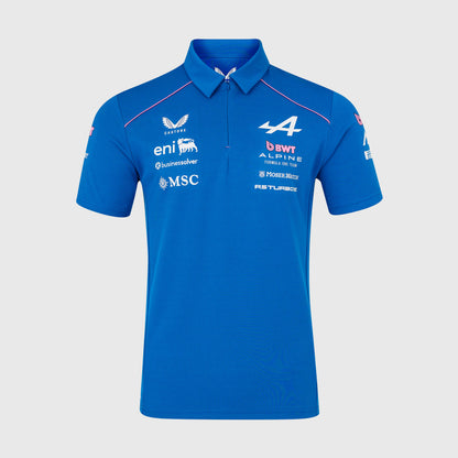 2026 ALPINE F1 Official Team Polo Shirt
