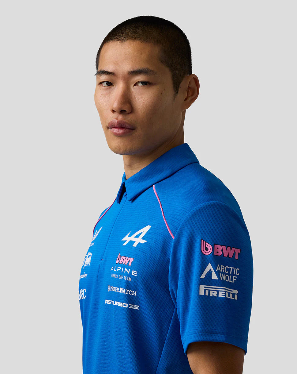 2026 ALPINE F1 Official Team Polo Shirt