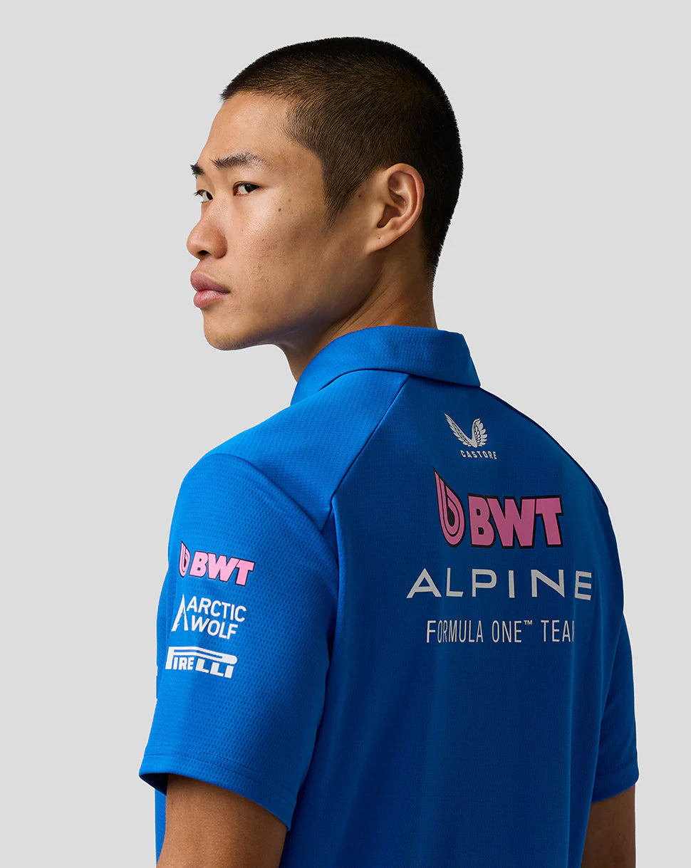 2026 ALPINE F1 Official Team Polo Shirt