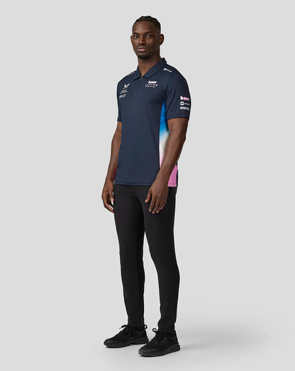 2025 ALPINE F1 Official Team Polo Shirt