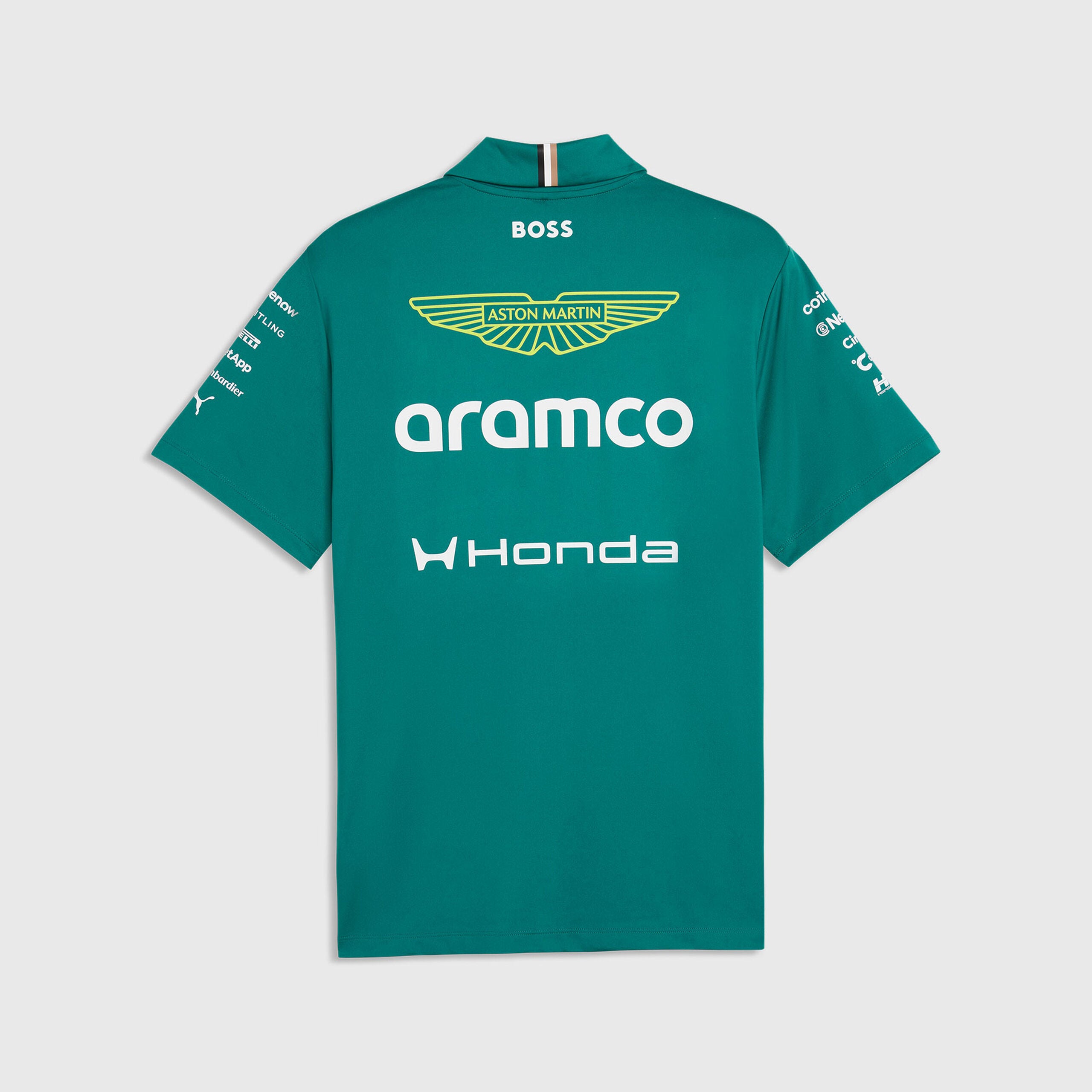 2026 ASTON MARTIN Official F1 Team Polo Shirt