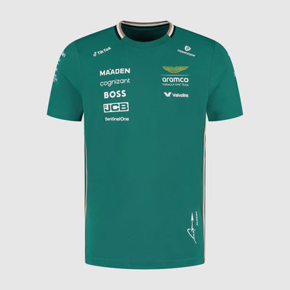 PRE-ORDER 2025 ASTON MARTIN F1 Fernando Alonso T-Shirt