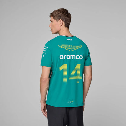 PRE-ORDER 2025 ASTON MARTIN F1 Fernando Alonso T-Shirt