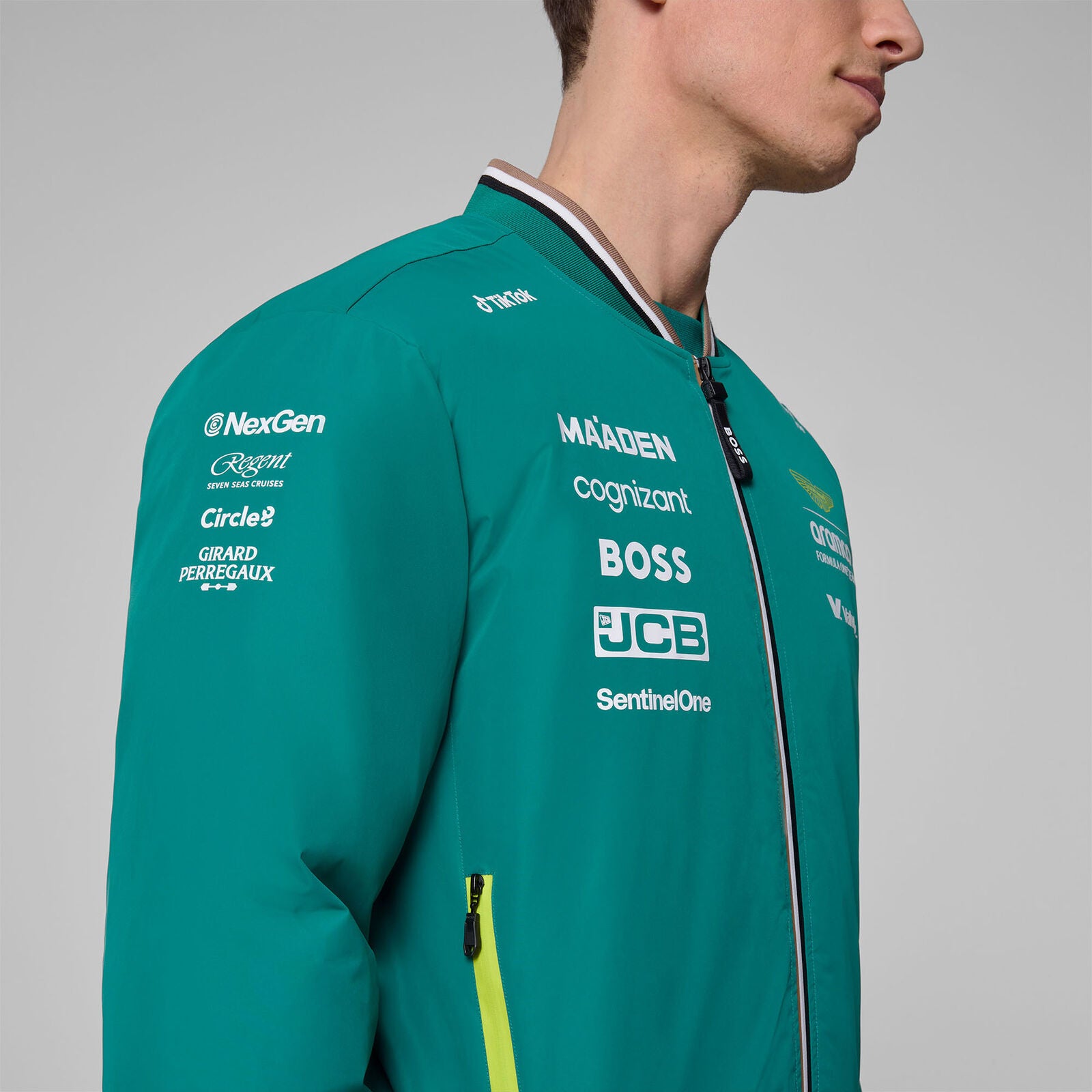 PRE-ORDER 2025 ASTON MARTIN F1 Official Team Bomber Jacket