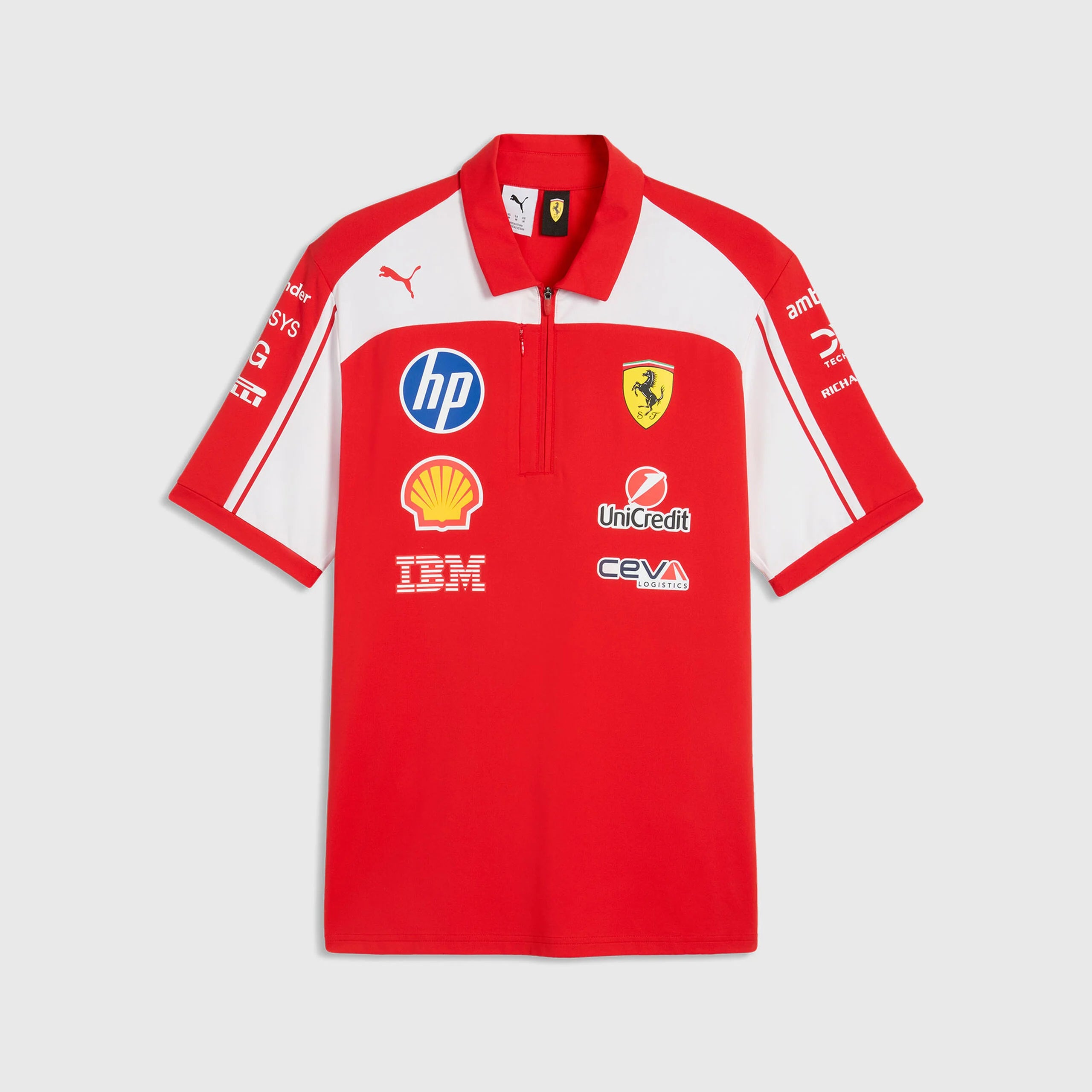2026 SCUDERIA FERRARI Official F1 Authentic Team Polo Shirt