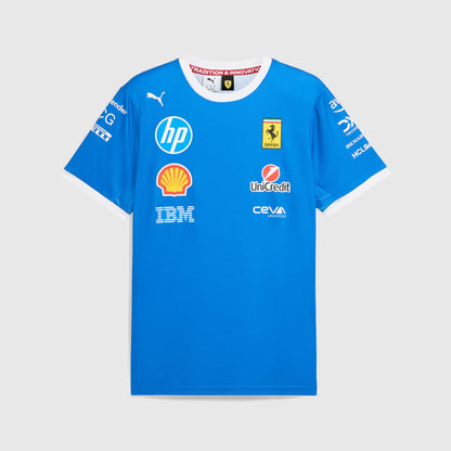 2025 SCUDERIA FERRARI Official F1 Monza Team T-Shirt