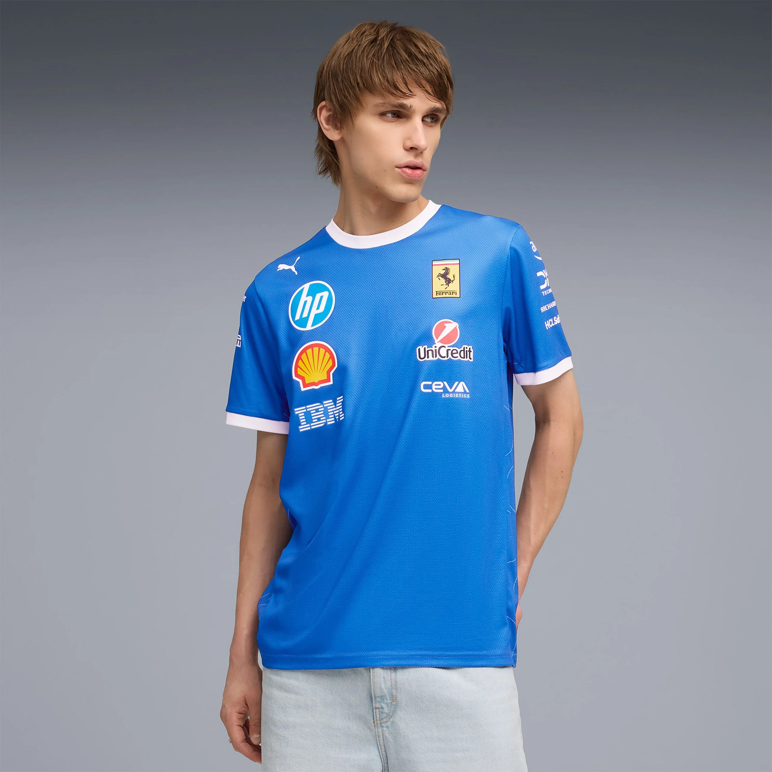 2025 SCUDERIA FERRARI Official F1 Monza Team T-Shirt