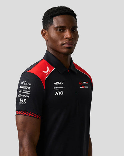 2026 HAAS F1 Official Team Polo Shirt