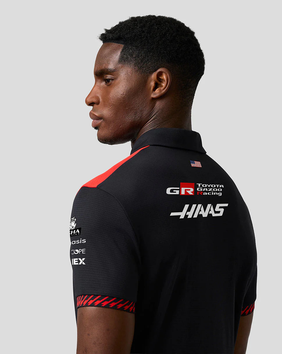 2026 HAAS F1 Official Team Polo Shirt