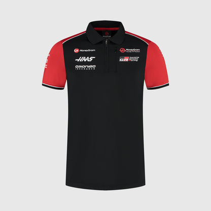 2025 HAAS F1 OFFICIAL TEAM POLO SHIRT