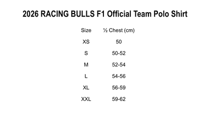 2026 RACING BULLS OFFICIAL TEAM POLO SHIRT