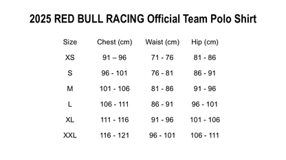 2025 RED BULL RACING Max Verstappen Polo Shirt
