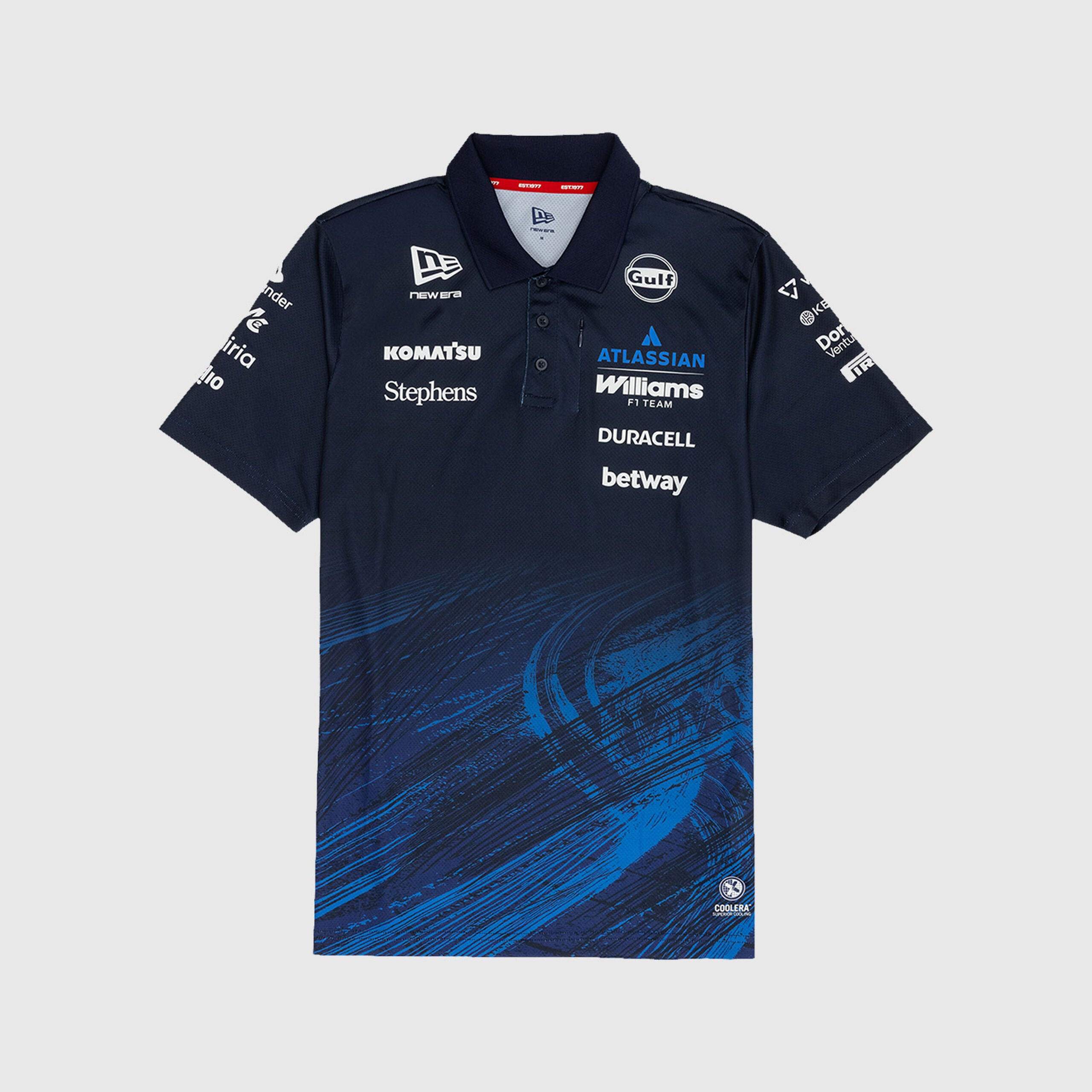 2026 ATLASSIAN WILLIAMS F1 TEAM LINE TECH POLO SHIRT