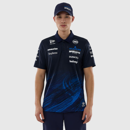 2026 ATLASSIAN WILLIAMS F1 TEAM LINE TECH POLO SHIRT