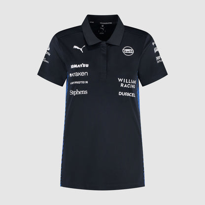 2025 WILLIAMS RACING Official F1 Women's Team Polo Shirt