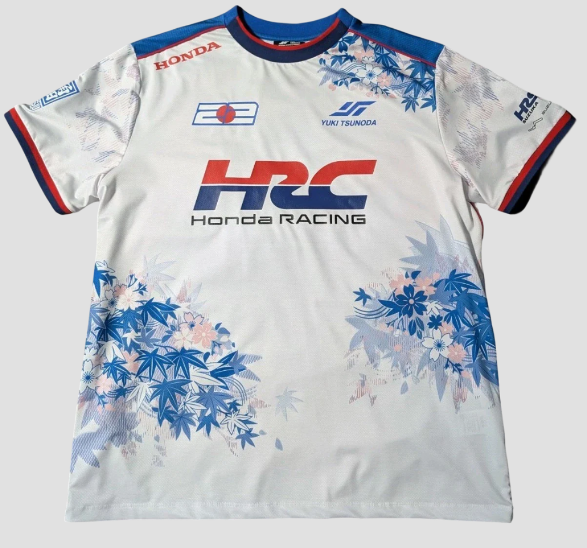 HRC 2025 x Yuki Tsunoda 2025 Suzuka GP T-Shirt (White)